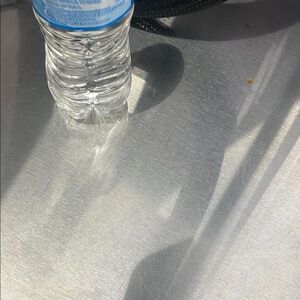 Clear Plastic Water Bottle